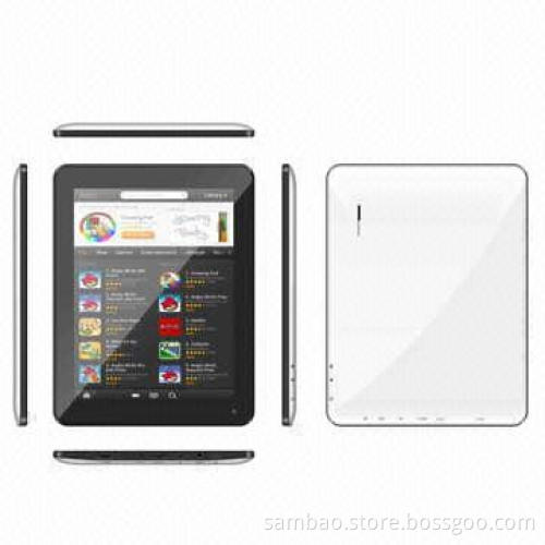 Tablet PCs, 8-inch Capacitive Touch Screen, 1.2GHz, 800 x 600P, DDR 512, NAND Flash 8GB, Dual Camera